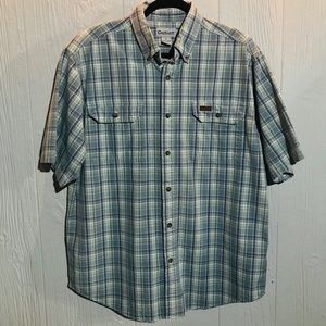 Carhartt // Men’s Plaid Short Sleeve Shirt